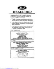1959 thunderbird service manual free download